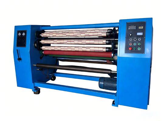 Super Clear Automatic Tape Slitting Machine Smooth Rewinding Easy Operation for OPP Soundless Tape