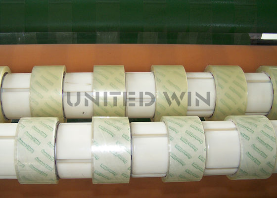 Bopp Tape Making Machine Manufacturer Double Knife Four Shaft Cutting Machine