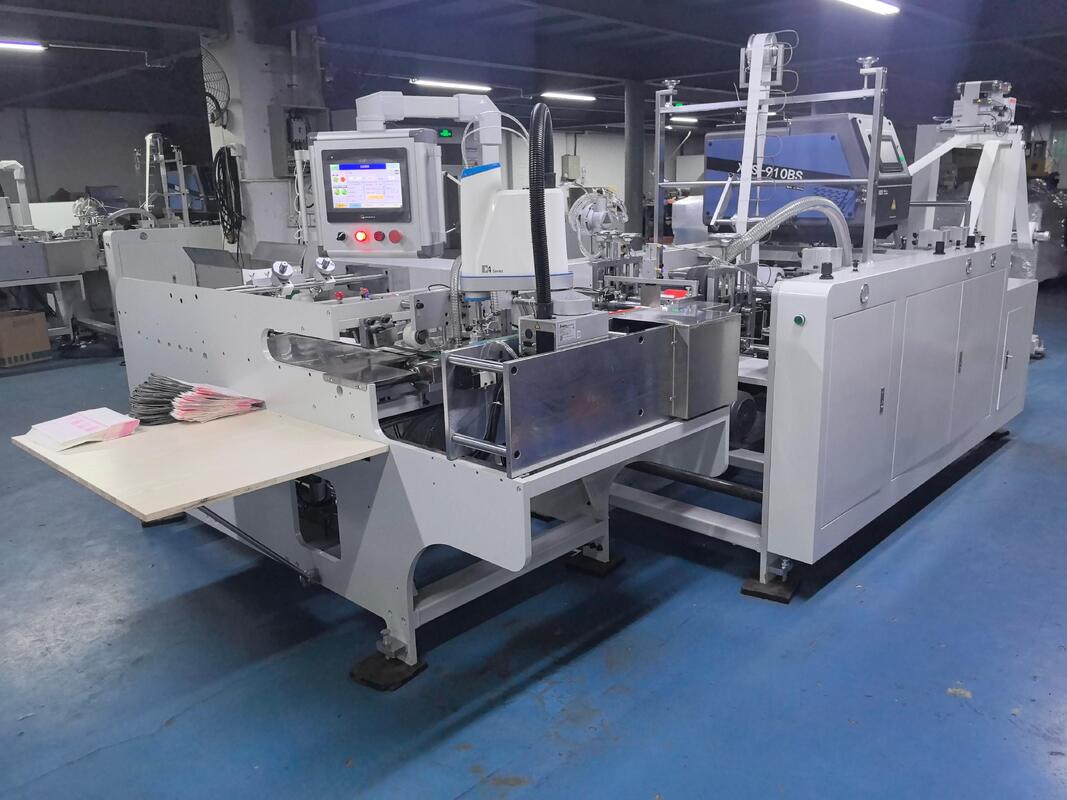 88 Automatic Twisted Rope Paper Handle Pasting Machine High Efficiency Stable Operation