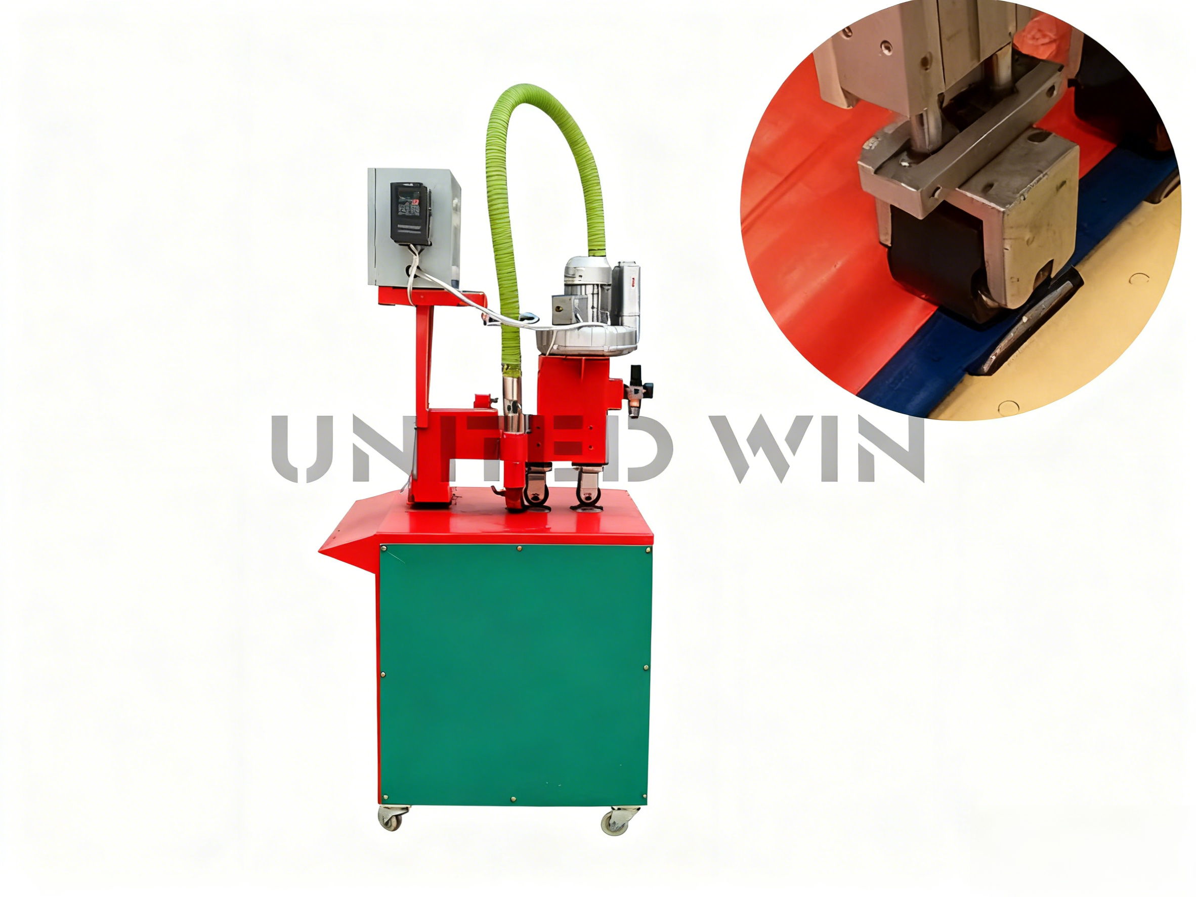 Pvc 6KW Single Head Upvc Welding Machine Uniform Heat Distribution Durable Upvc Joint Processing