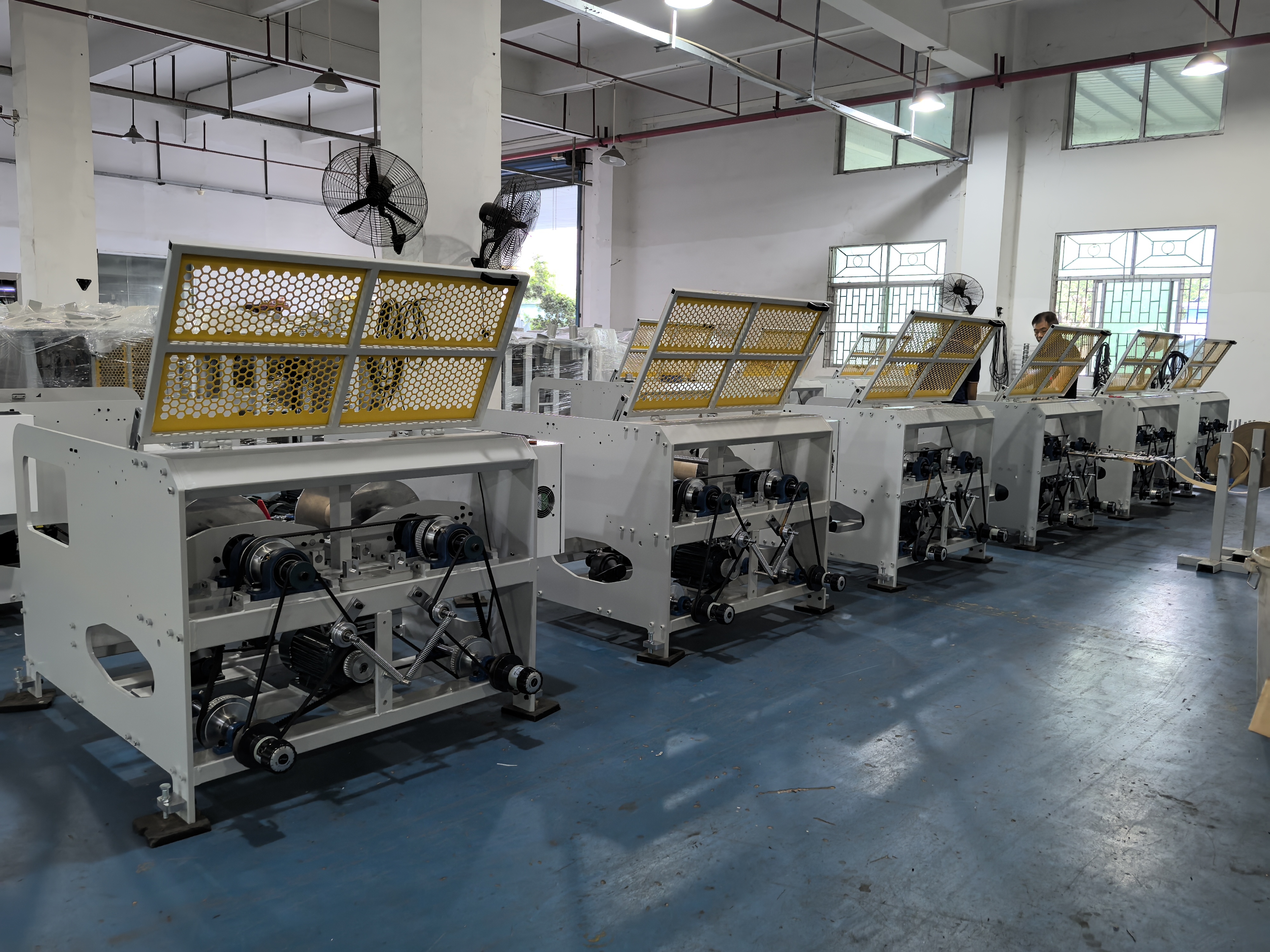 High Speed 20K Double Station Twisted Paper Rope Machine Reliable Output for Paper Rope Equipment